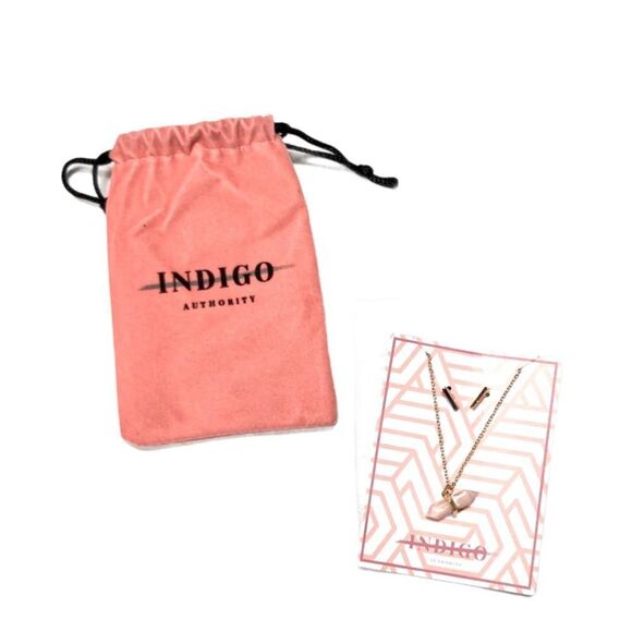 Indigo Authority Coral Necklace & Earrings Set - Picture 3 of 8